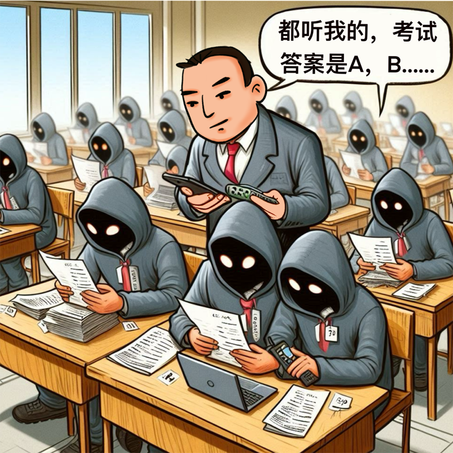 考试诚信很重要，切勿以身试法！